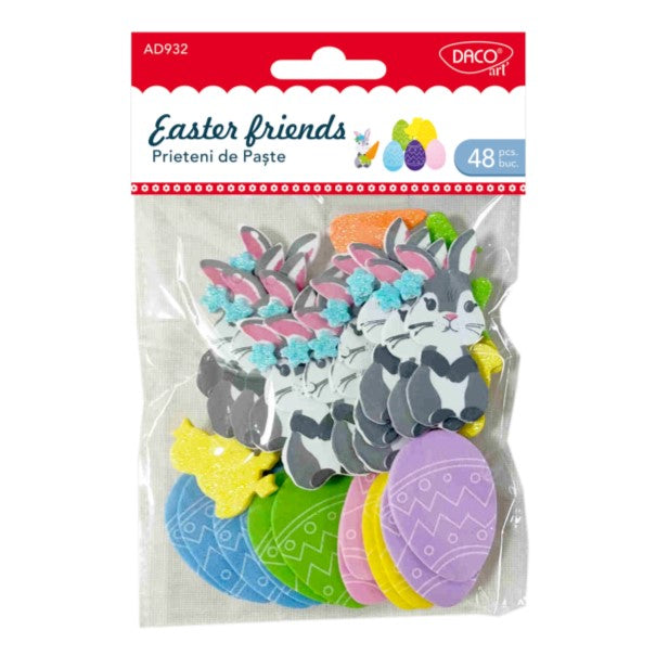 Daco Easter Adhesive Foam x48pcs