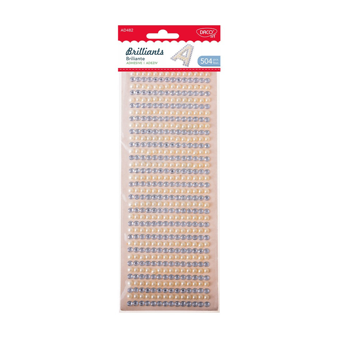 Daco Adhesive Blrilliants A Pack Of 504pcs