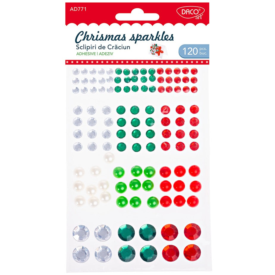 Daco - Christmas Sparkles A Pack Of 120pcs