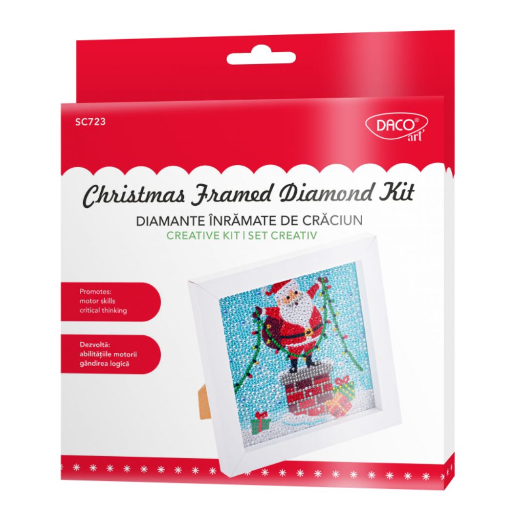 Daco Christmas Framed Diamond Kit SC723