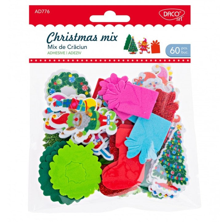 Daco Christmas Mix A Pack Of 60pcs AD776