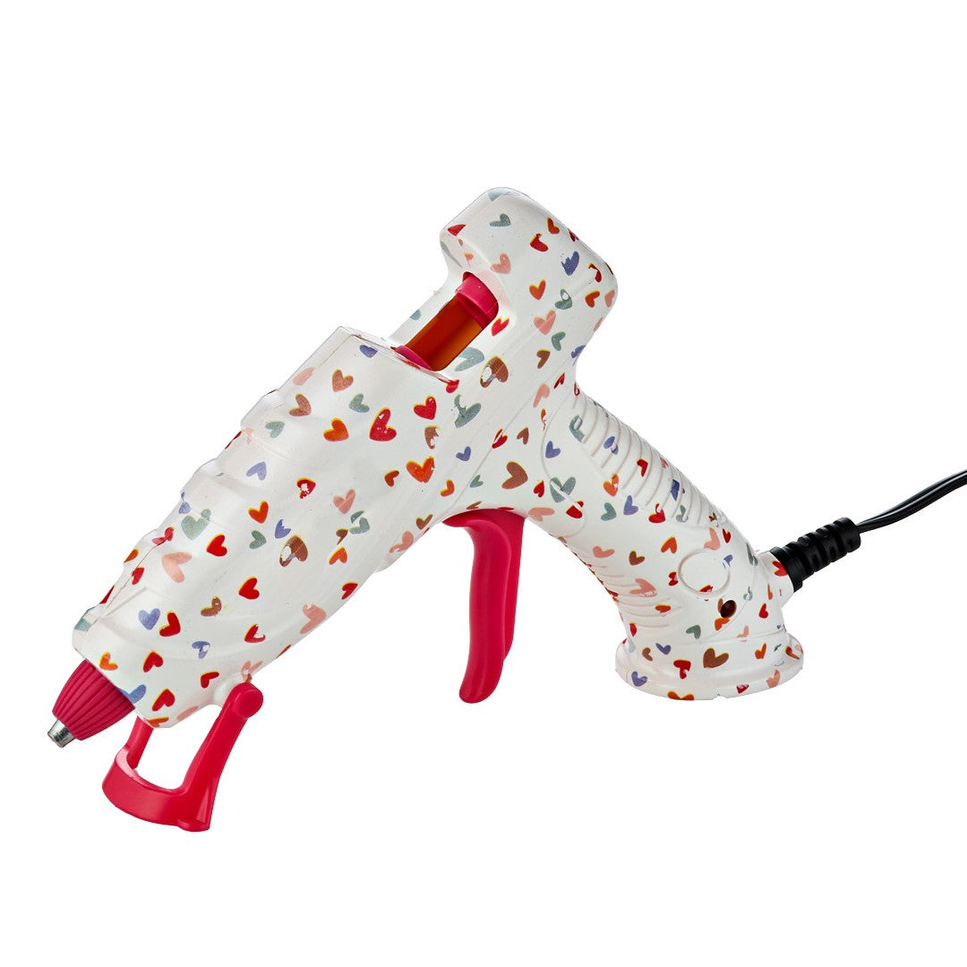 Daco Hot Glue Gun - Hearts Sticky Gun x 2 Hot Glue Sticks