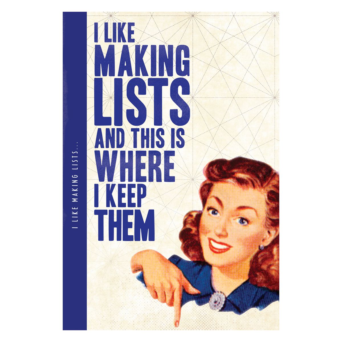 A5 Notes'n'Quotes XL Notebook - I Like Making Lists