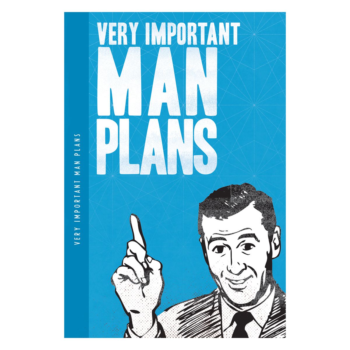 A5 Notes'n'Quotes XL Notebook - Very Important Man Plans