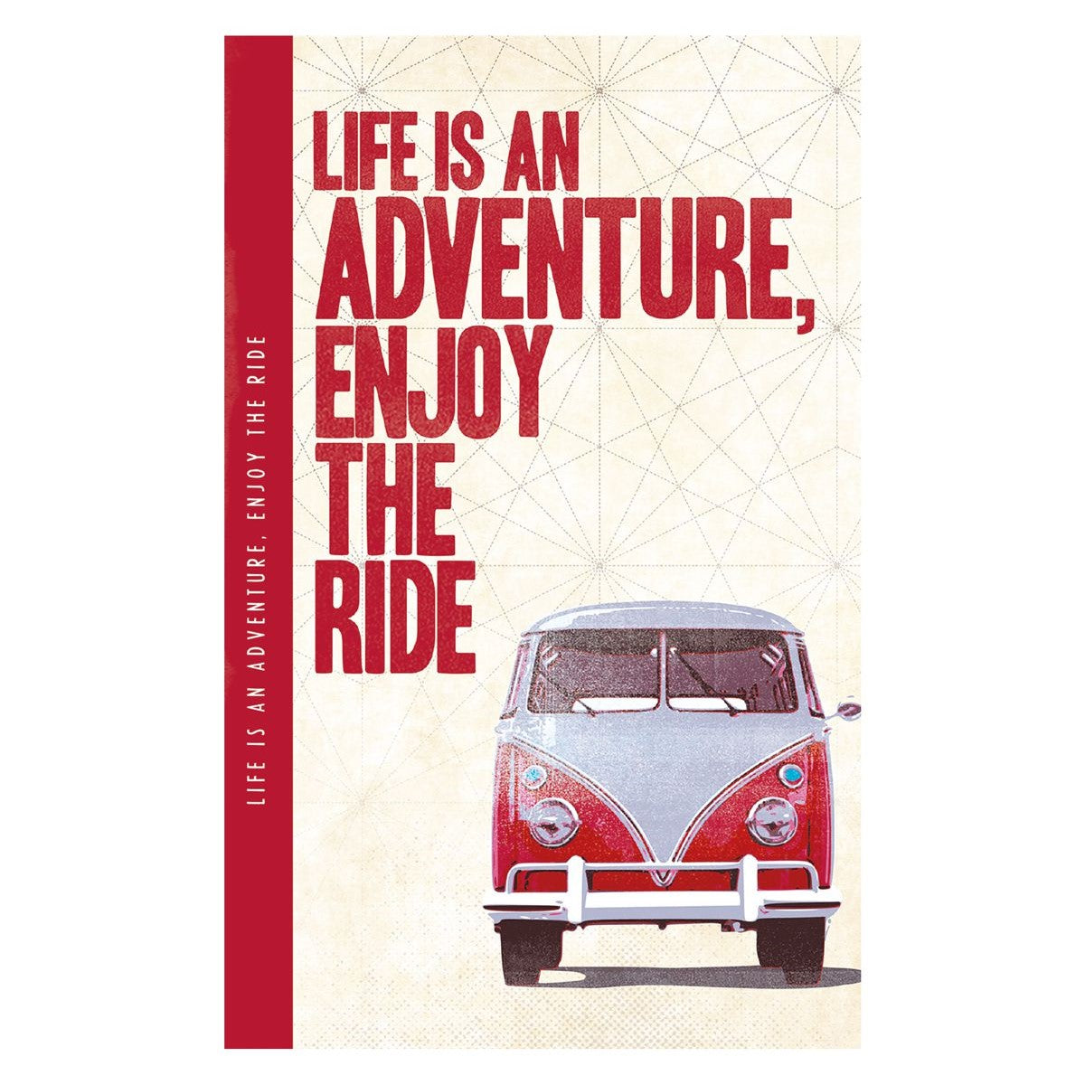 A5 Notes'N'Quotes XL Notebook - Life Is An Adventure