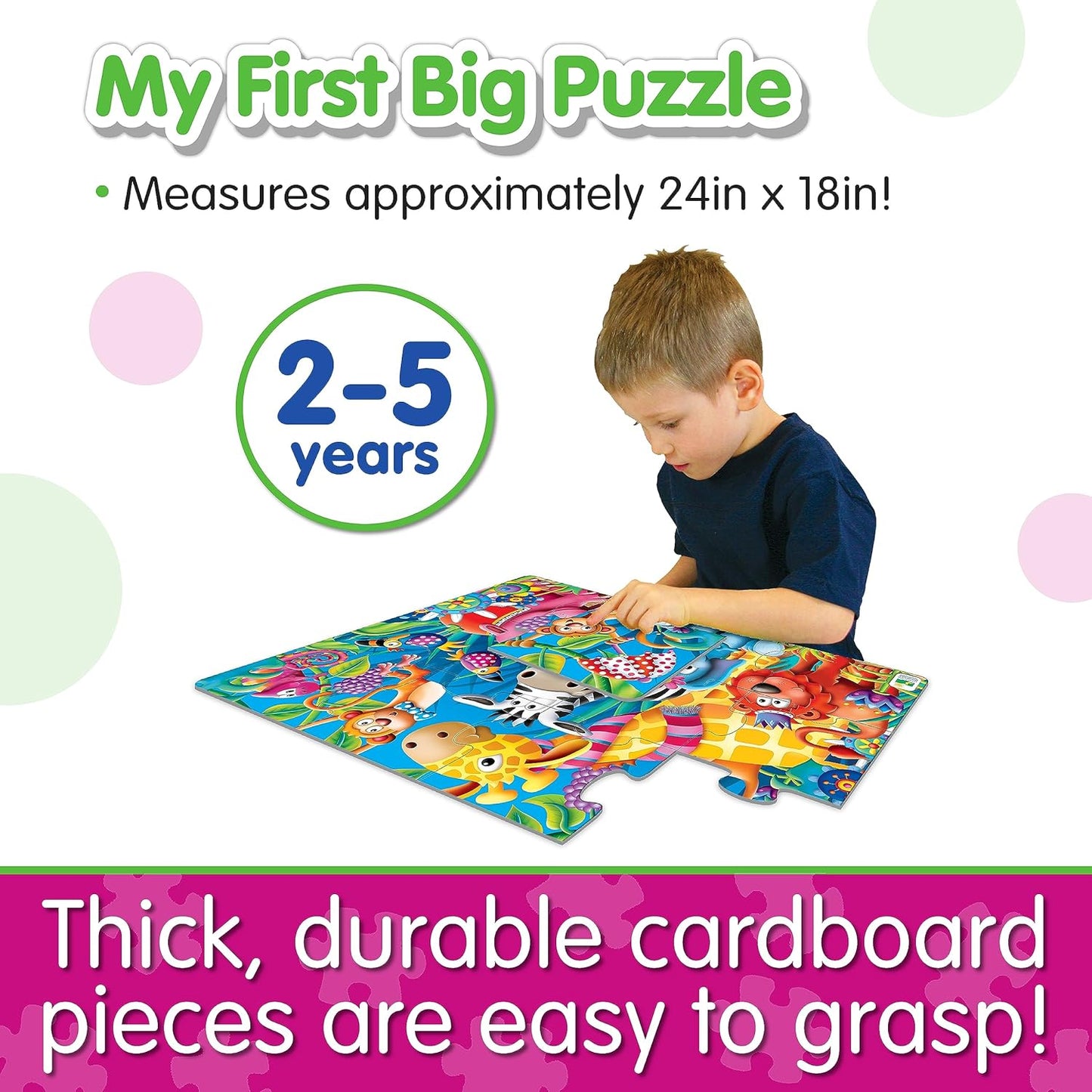 My First Big Puzzle - Jungle Friends +2-5y