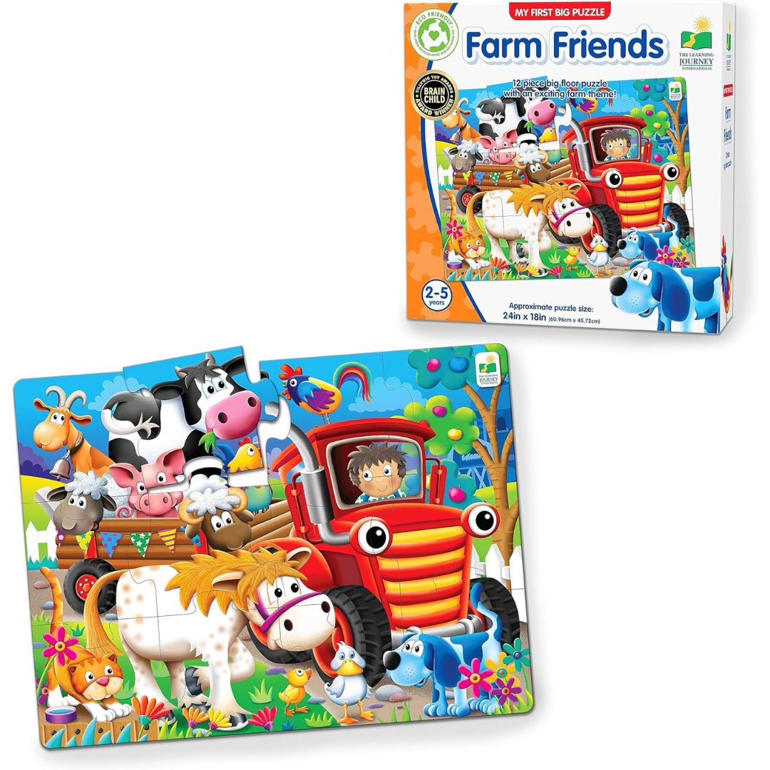 My First Big Puzzle - Farm Friends +2-5y