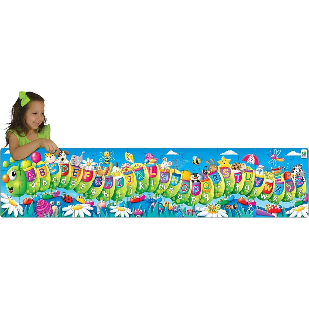 Long & Tall Puzzle - ABC Caterpillar +3-6y