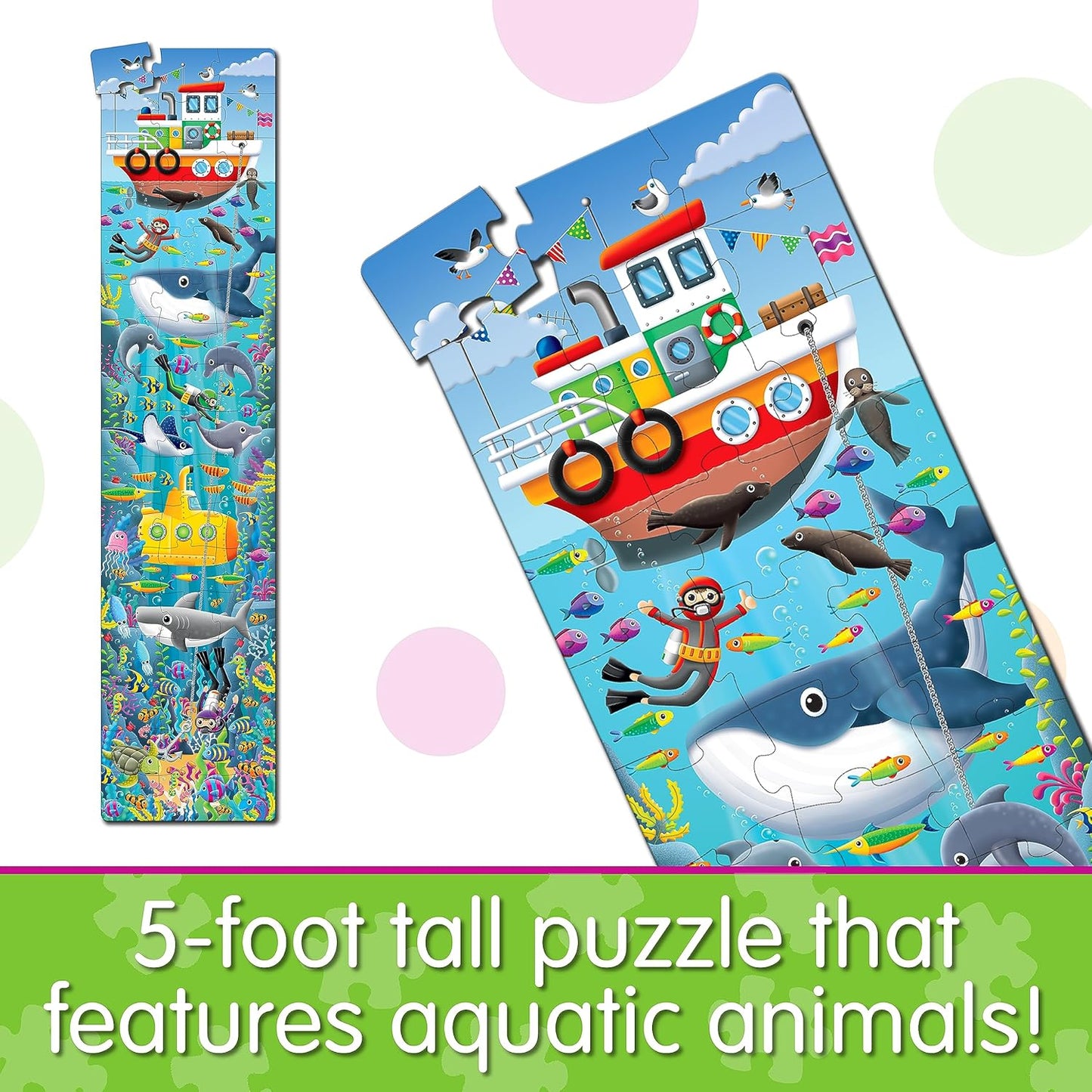 Long & Tall Puzzle - Under The Sea +3-6y