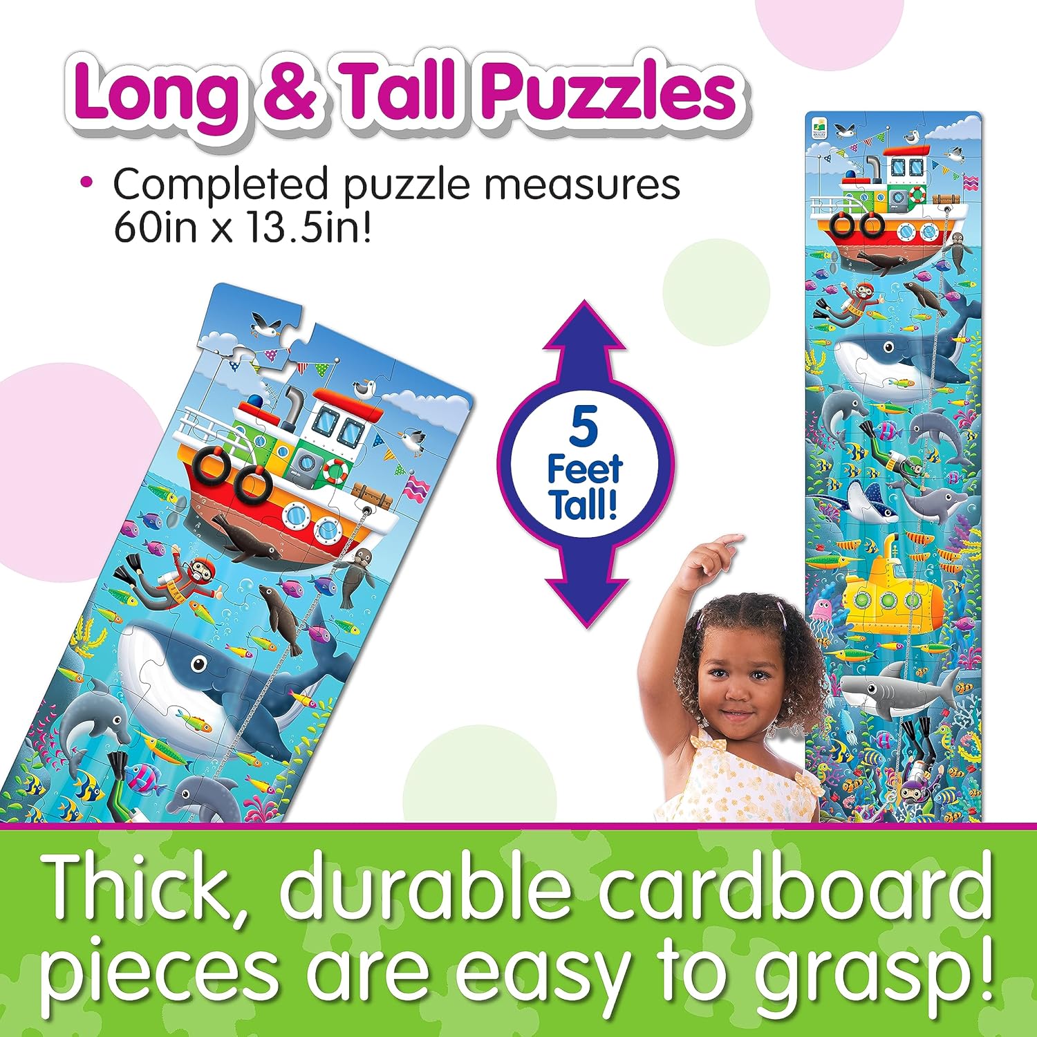 Long & Tall Puzzle - Under The Sea +3-6y