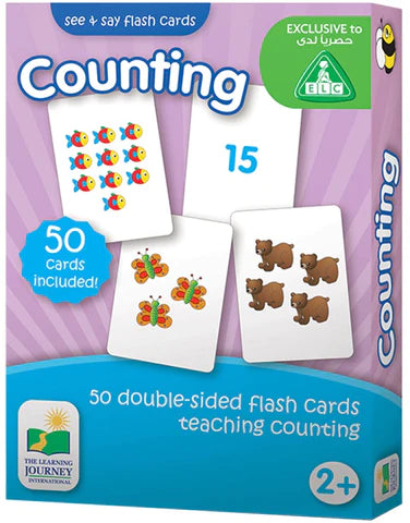 The Learning Journey See & Say Flash Cards ? Counting