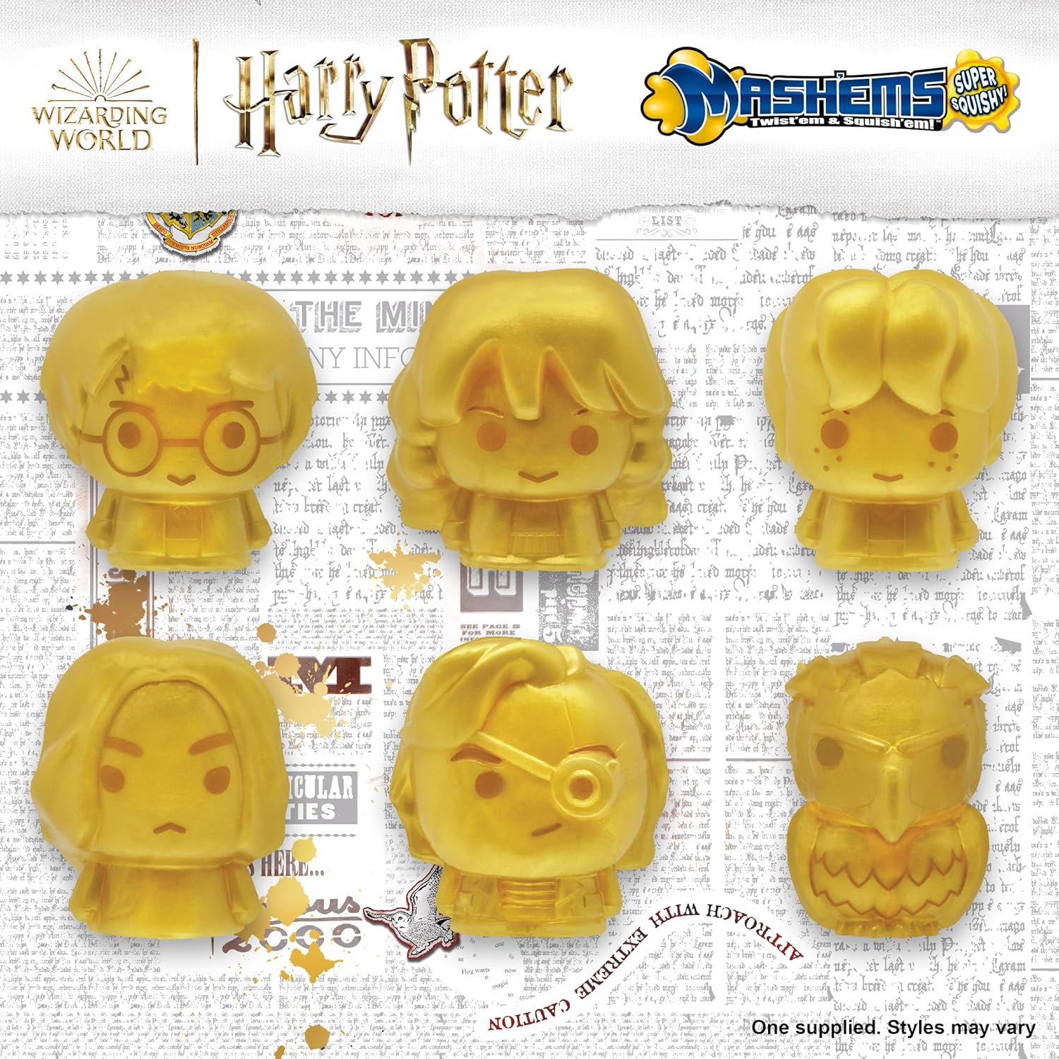 Wizarding Word Surprise Egg Squishy Figures - Harry Potter