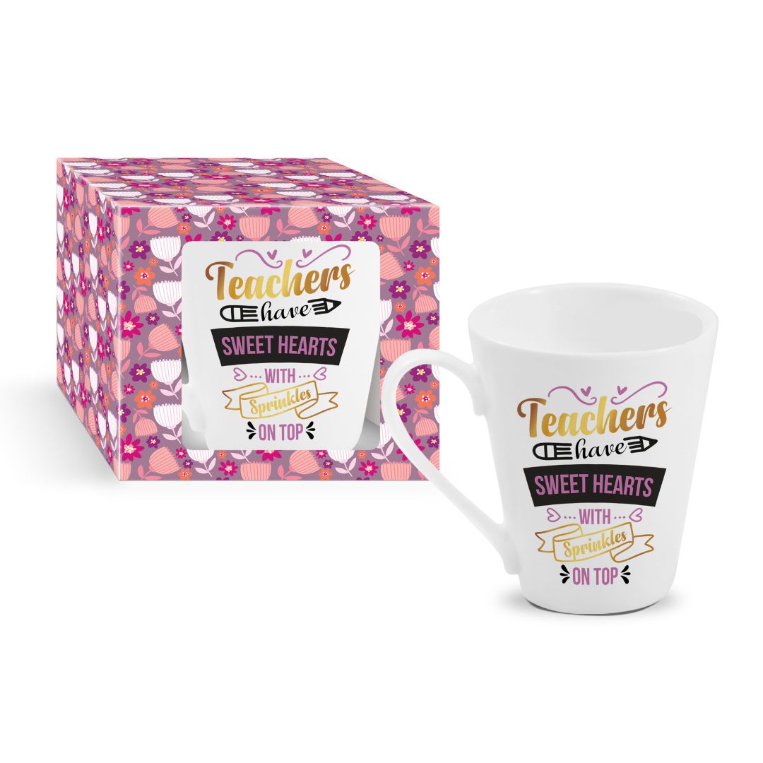 Teachers Have Sweet Hearts with Sprinkles On Top' Coffee/Tea Mug