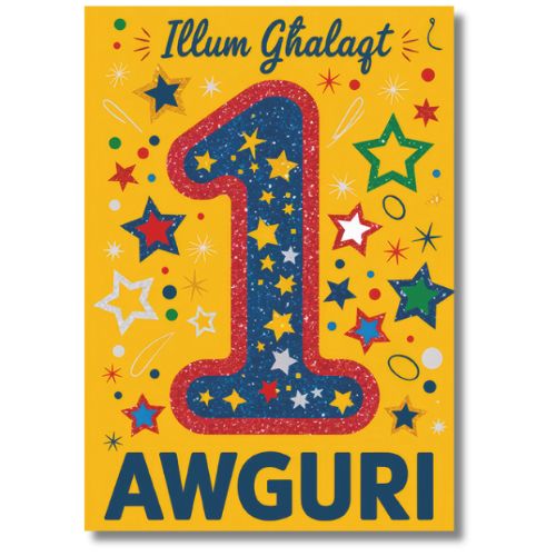 1 Awguri - Greeting Card