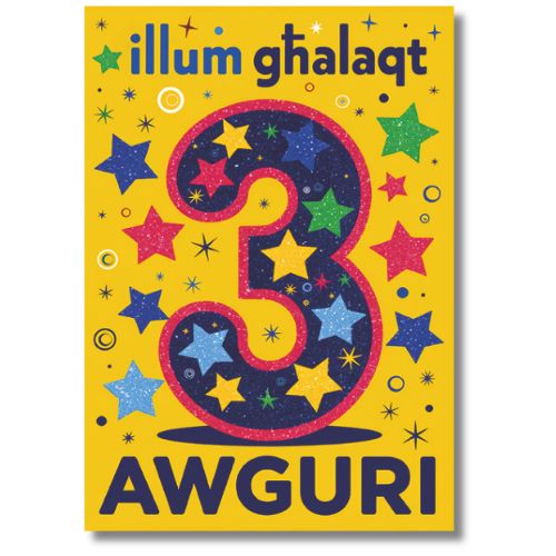 3 Awguri - Greeting Card