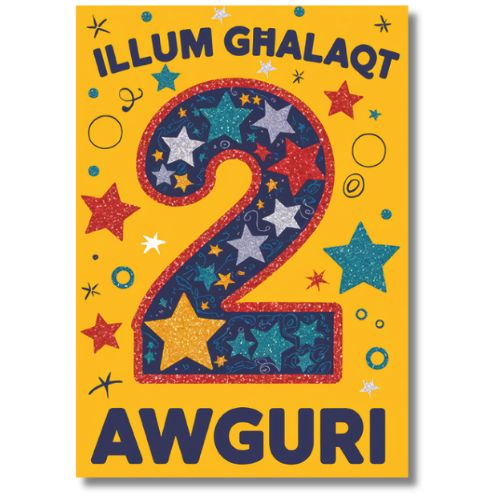 2 Awguri - Greeting Card