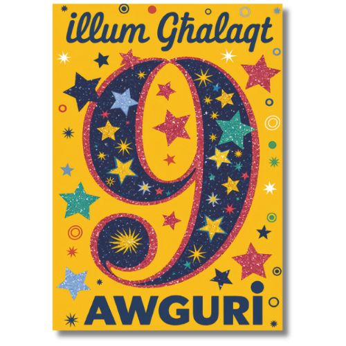 9 Awguri - Greeting Card