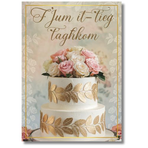F'Jum It-Tieġ Tagħkom - Greeting Card