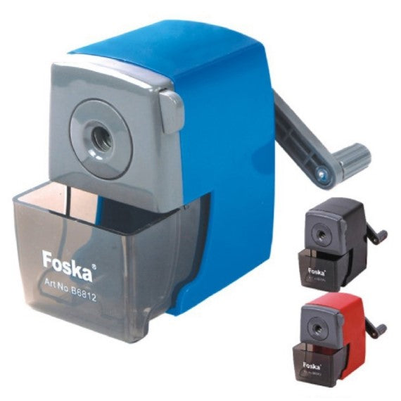 Foska School and Office Table Pencil Sharpener x 1pc Assortment