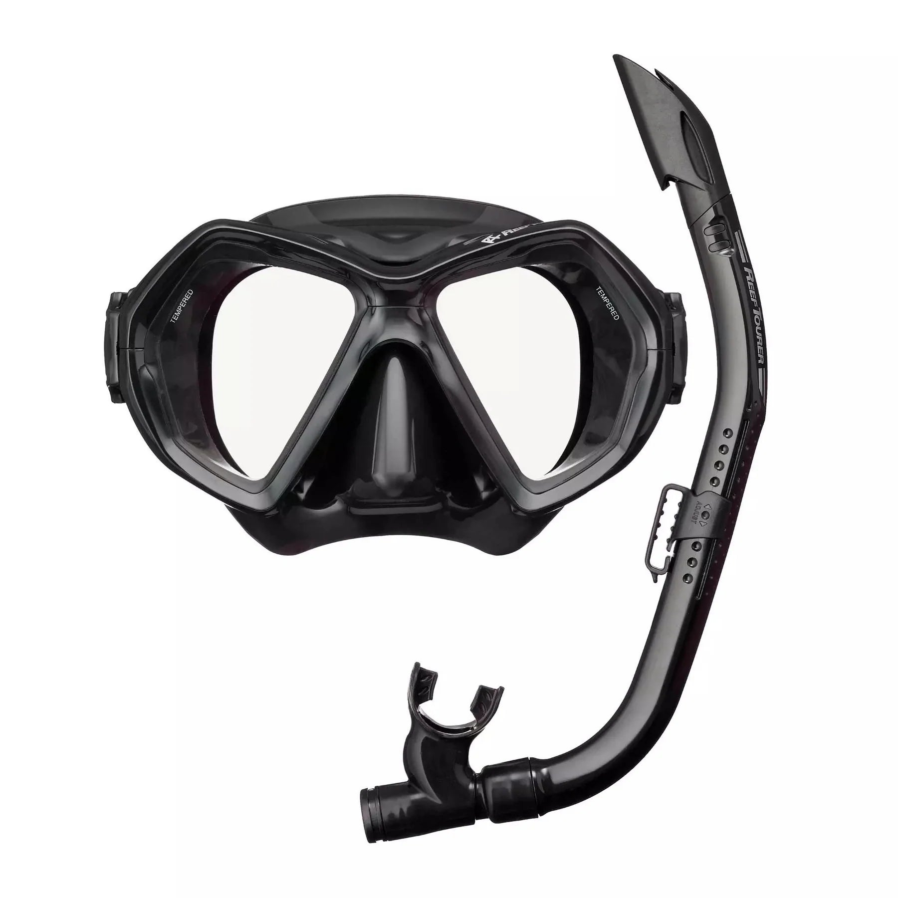 Premium Snorkeling Set Black