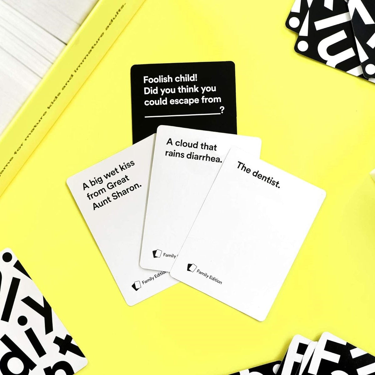 Cards Against Humauity Family Edition - Card Game