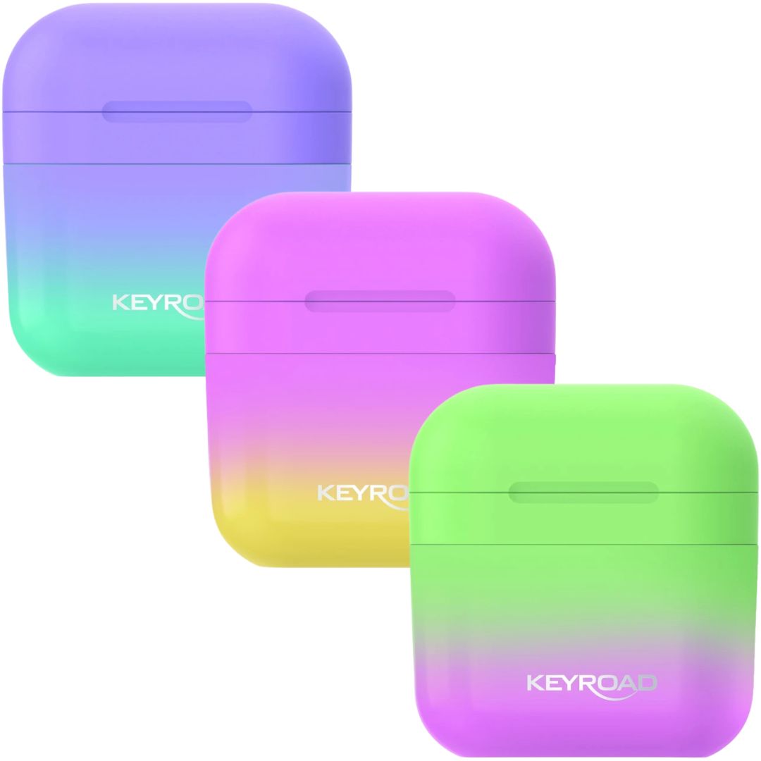 Keyroad Sharpener Dual Hole - Iridescent Colour x 1pc Assortment