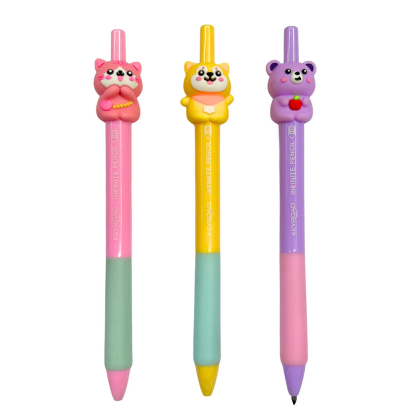 Keyroad Infinite Black Pencil - Bounce Buddies x 1pc Assortment