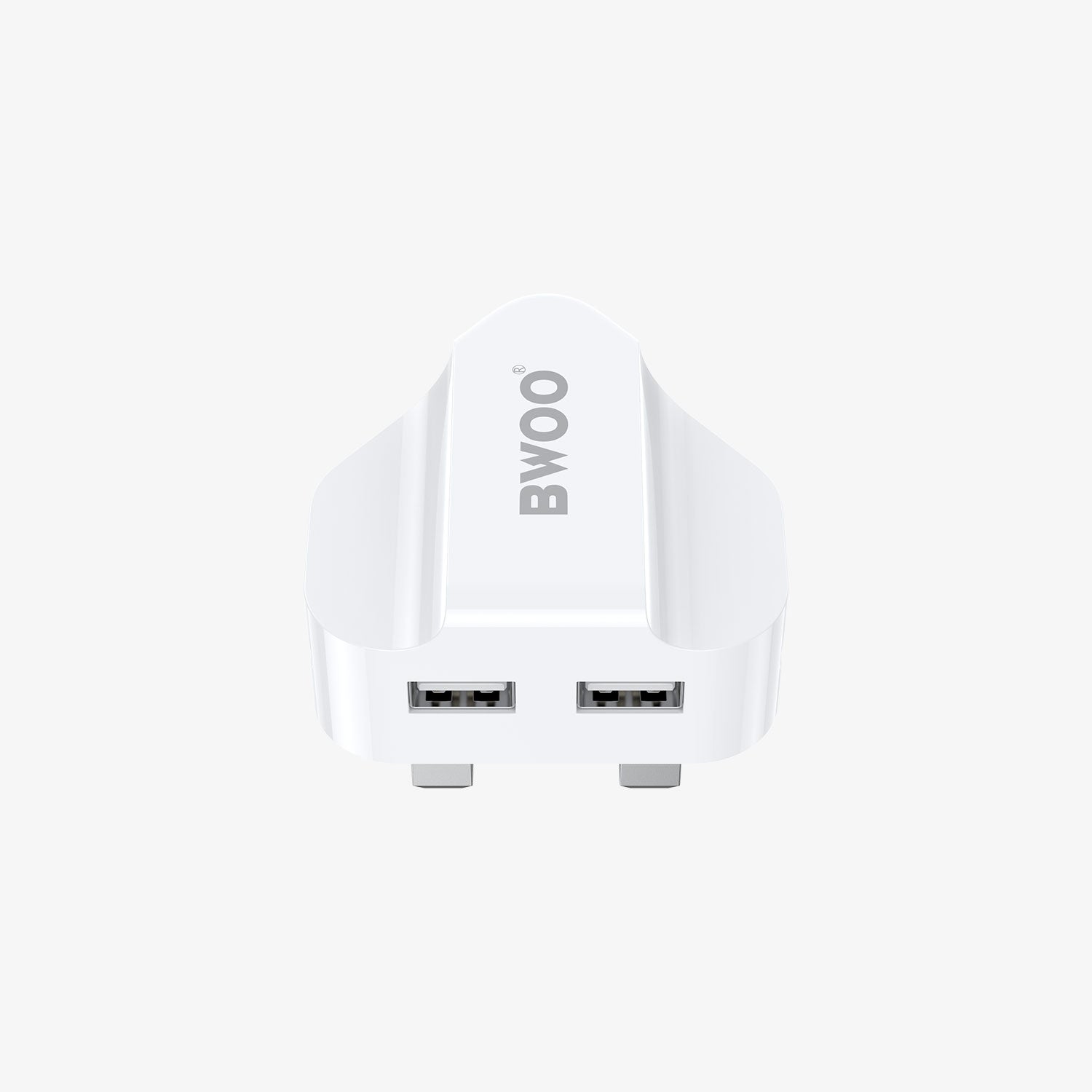 BWOO 2.4A Fast Charging Dual USB Ports Wall Charger