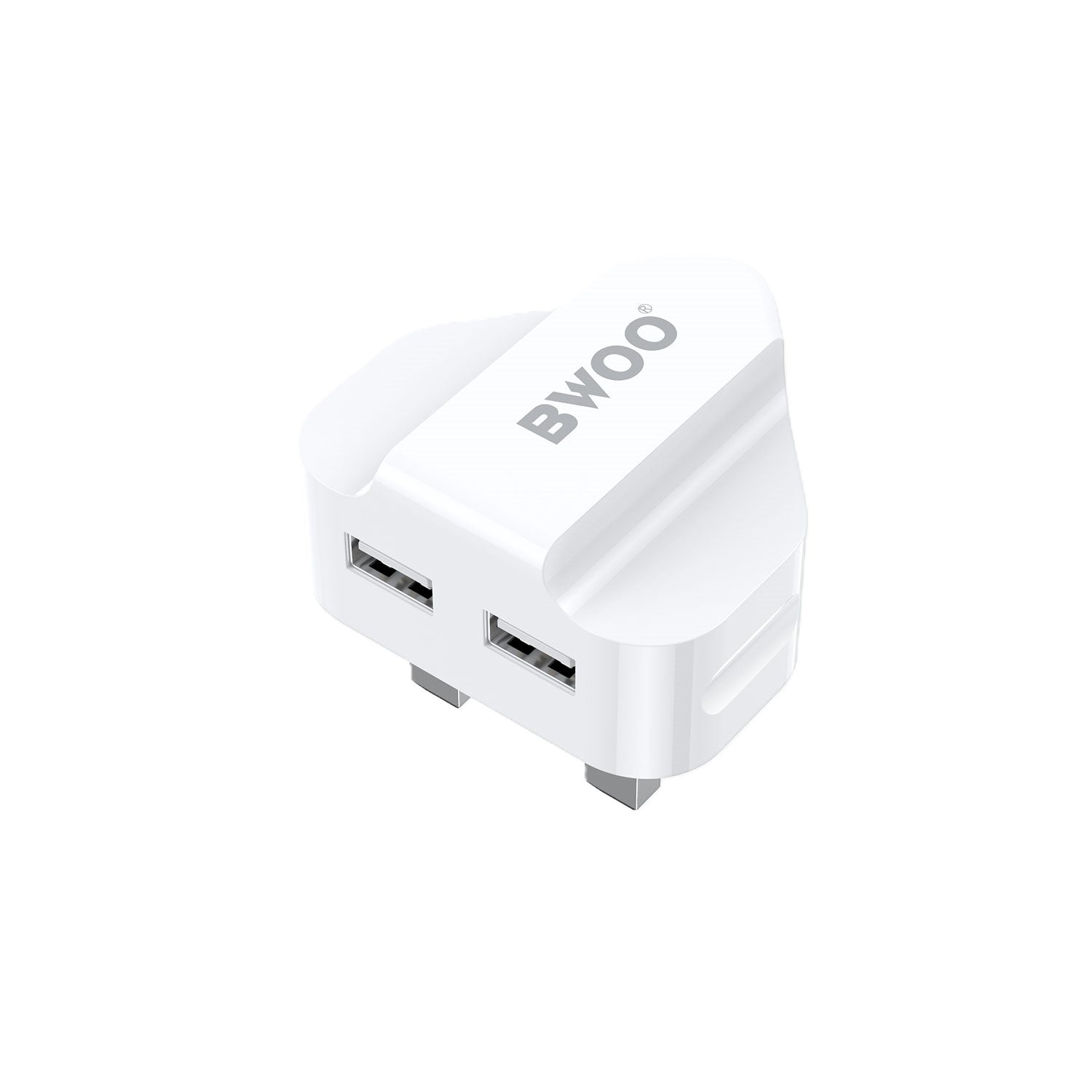 Bwoo 2.4A Fast Charging Dual USB Ports Wall Charger