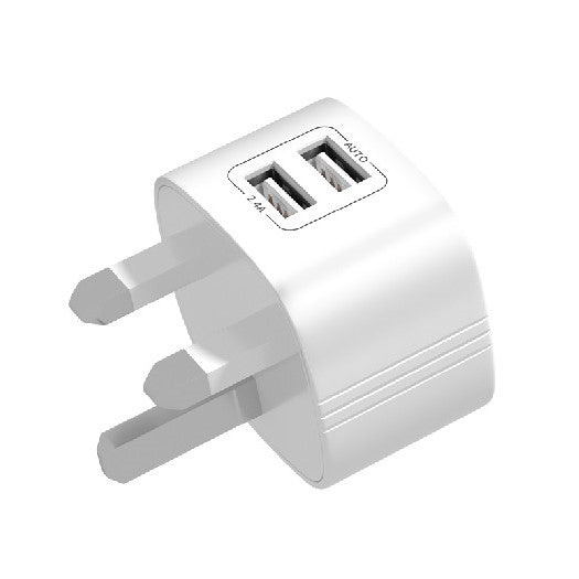 Bwoo Usb Auto-Id Double Charger Plug