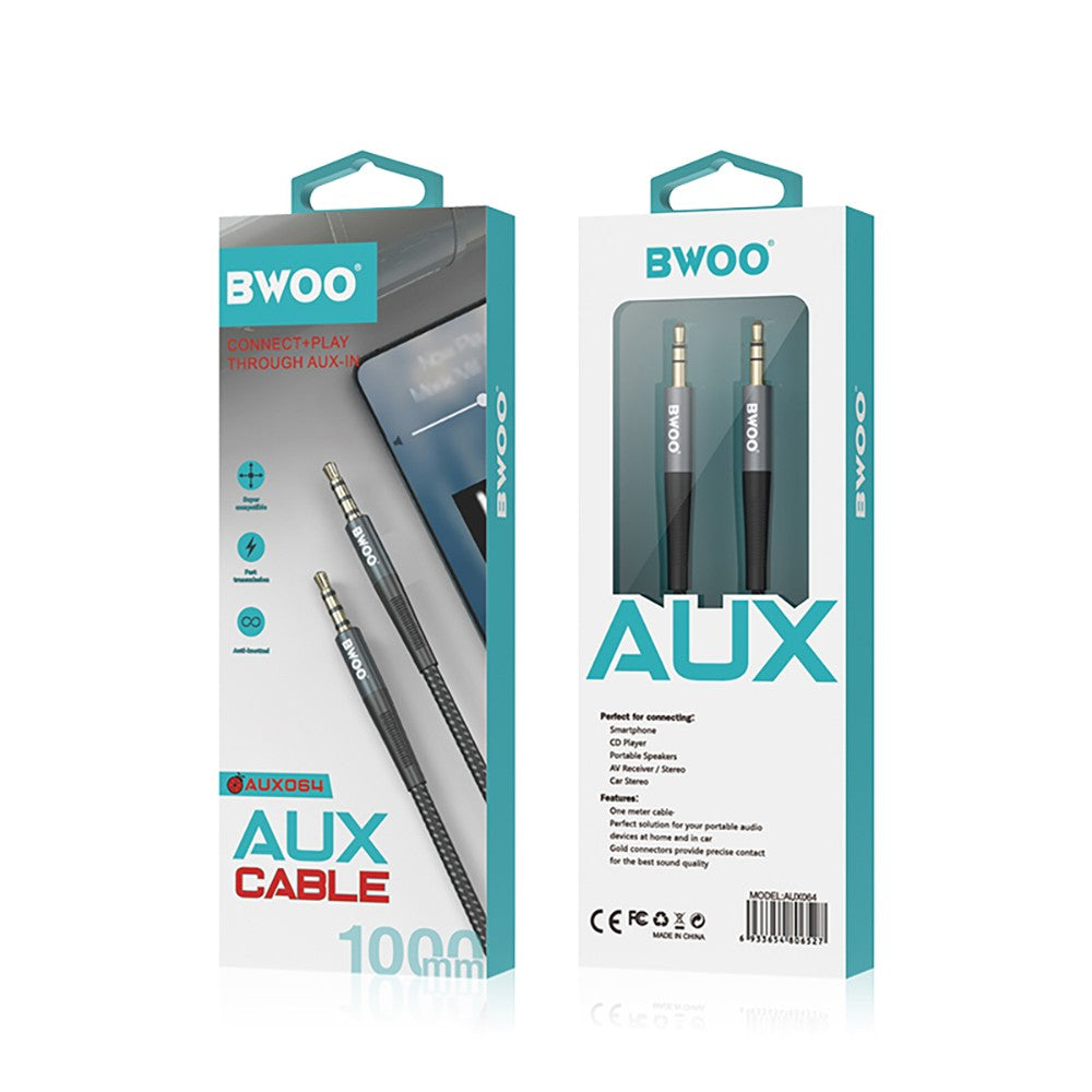 Bwoo Aux Cable 100cm Audio