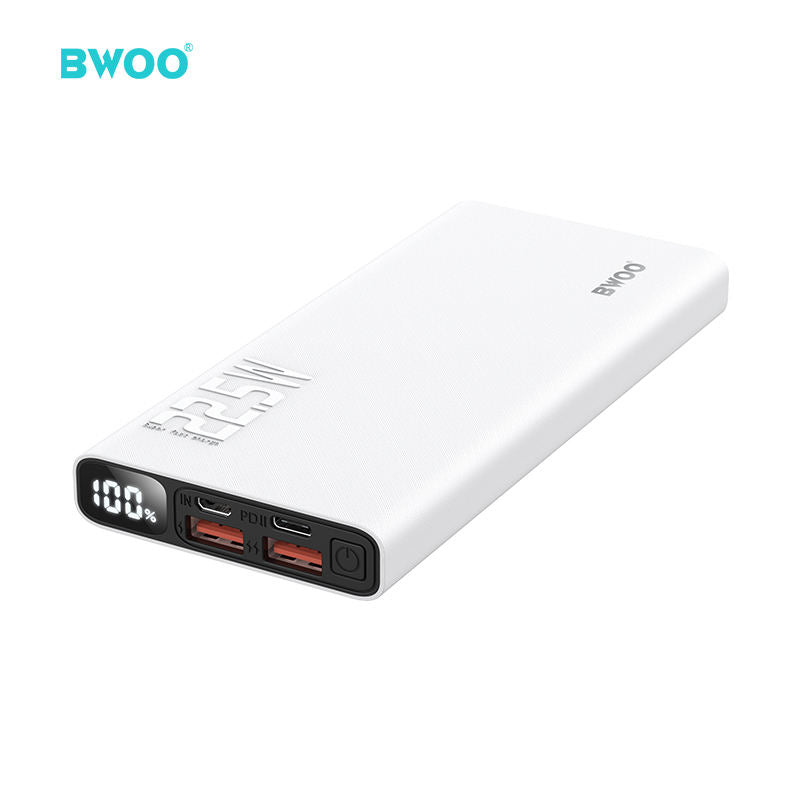 Bwoo 10000mAh QC3.0 Power Bank With Digital Display