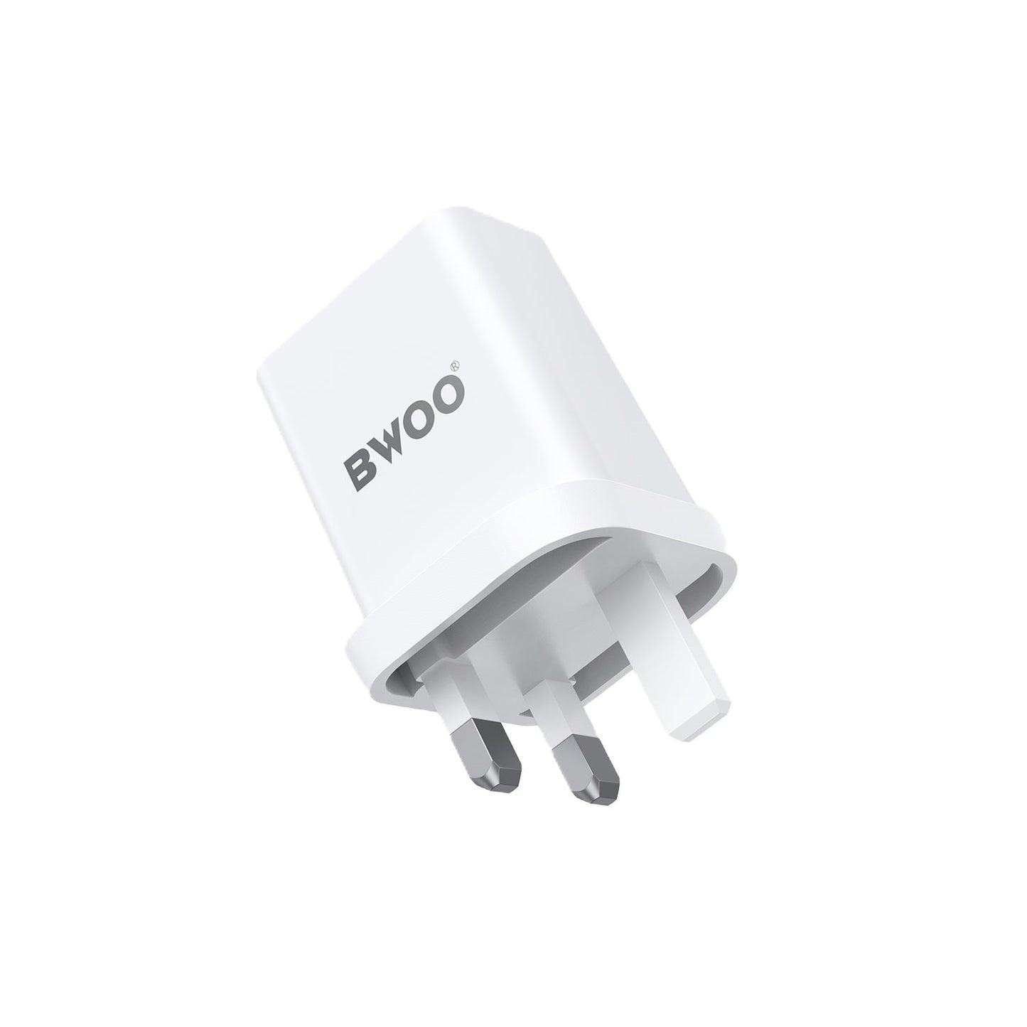 Bwoo Dual Port PD20W+QC18W USB To AC Power Adapter