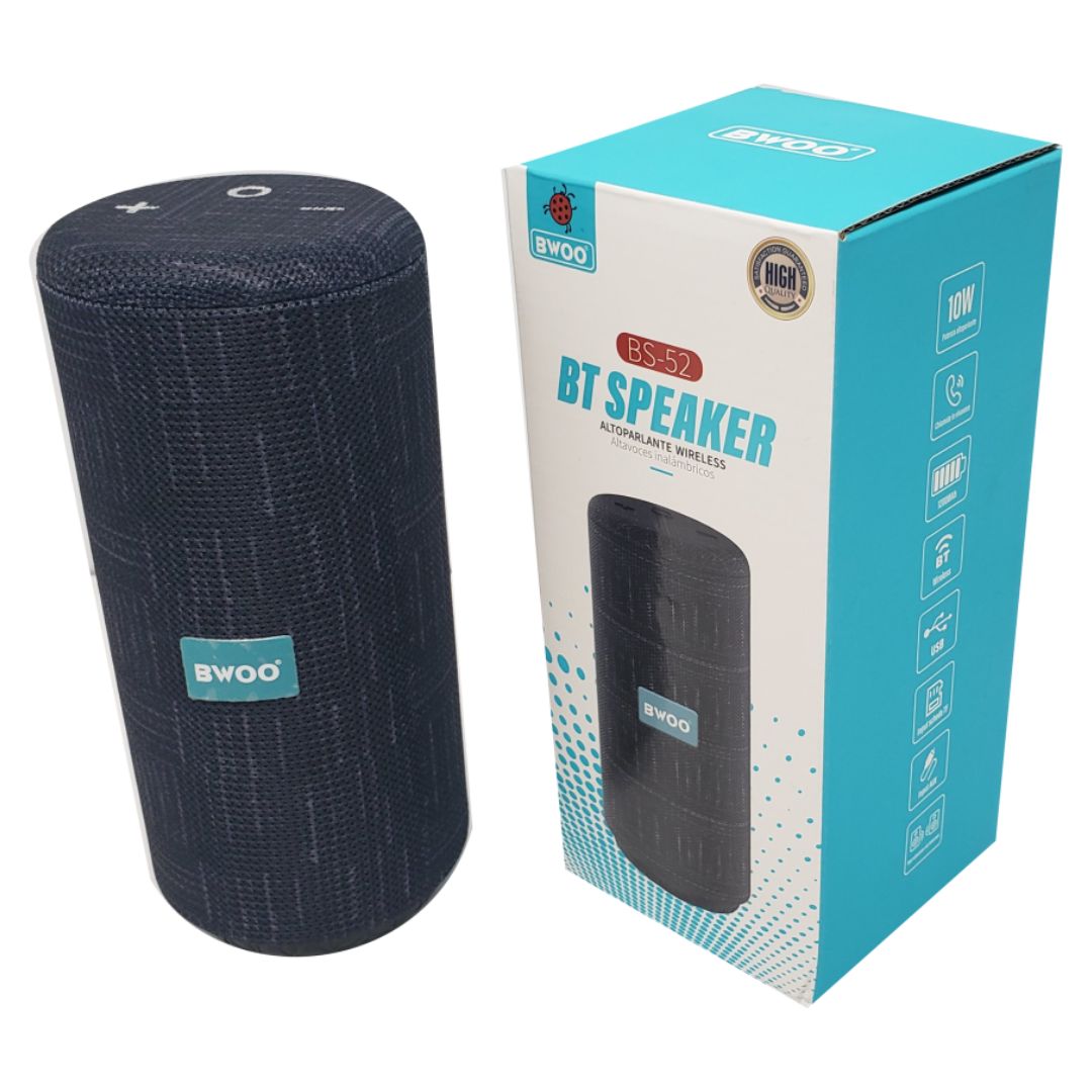 Bwoo Bluetooth Speaker - Black