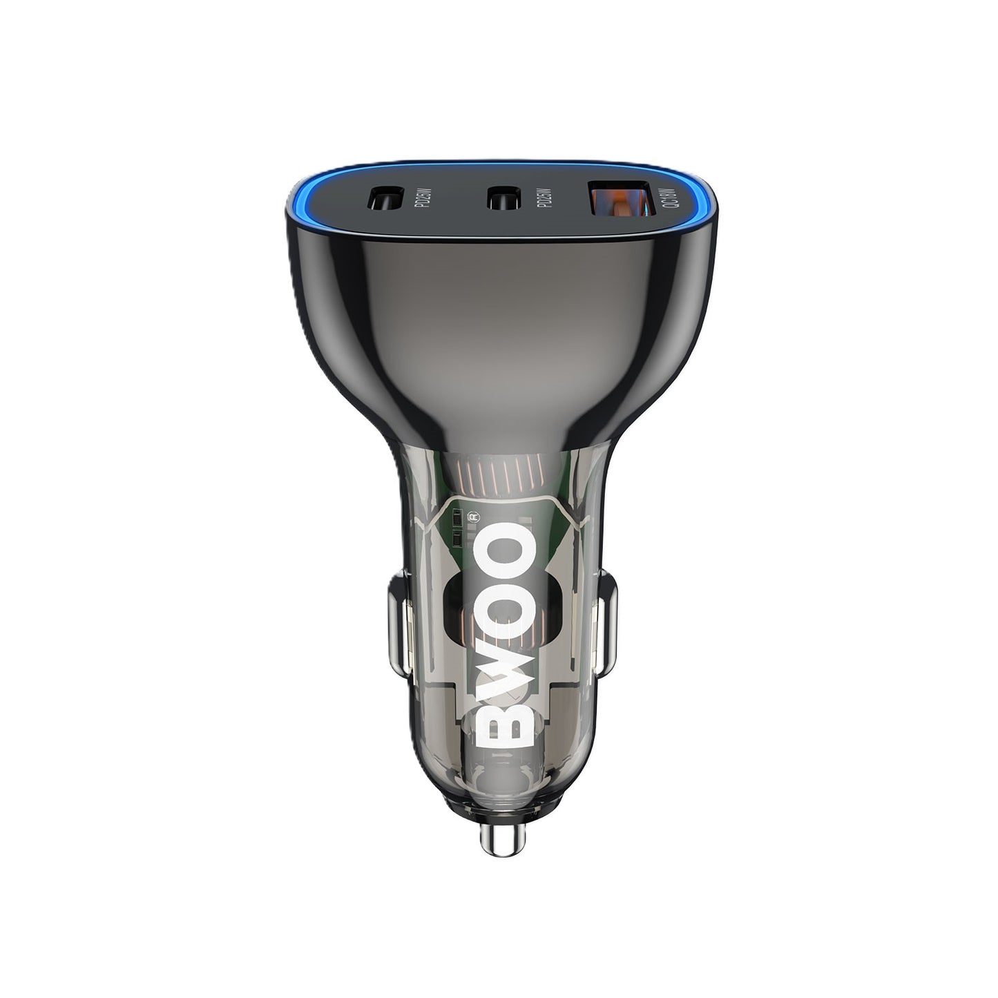 Bwoo USB-C Car Charger 3 Port