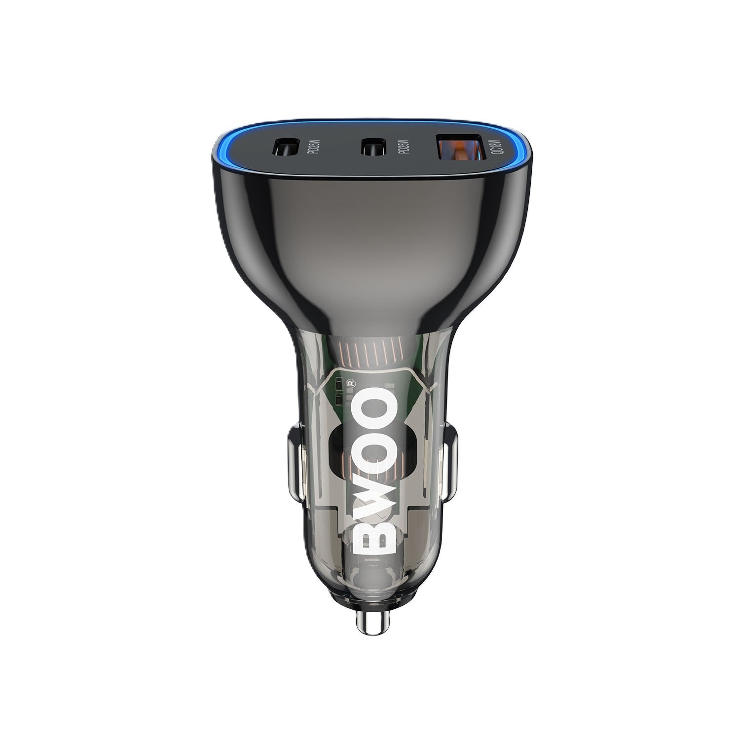 Bwoo USB-C Car Charger 3 Port