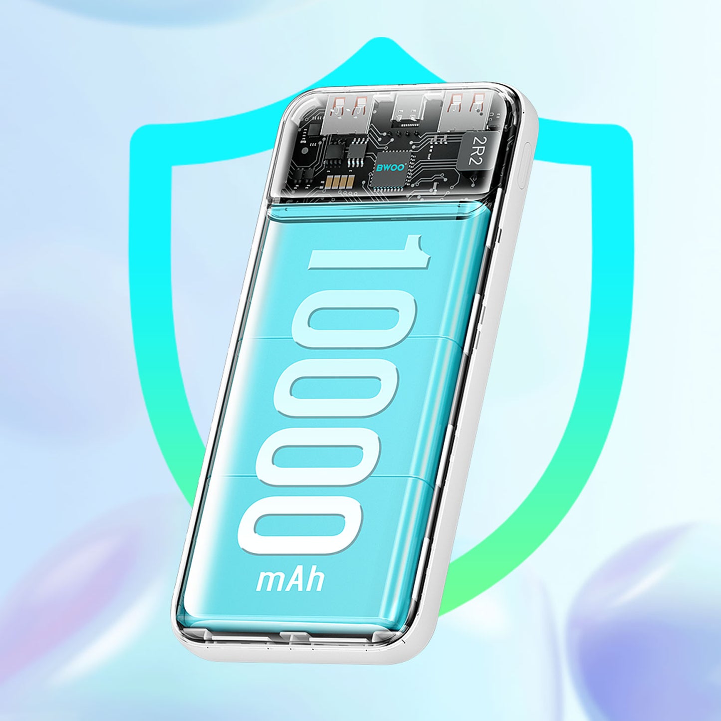 Bwoo Fast Charging Power Bank With 3-Port Output