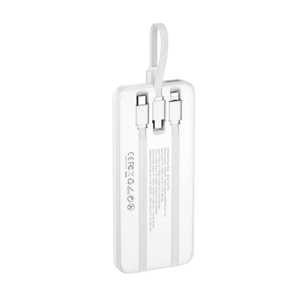 Bwoo Fast Charging Power Bank - White