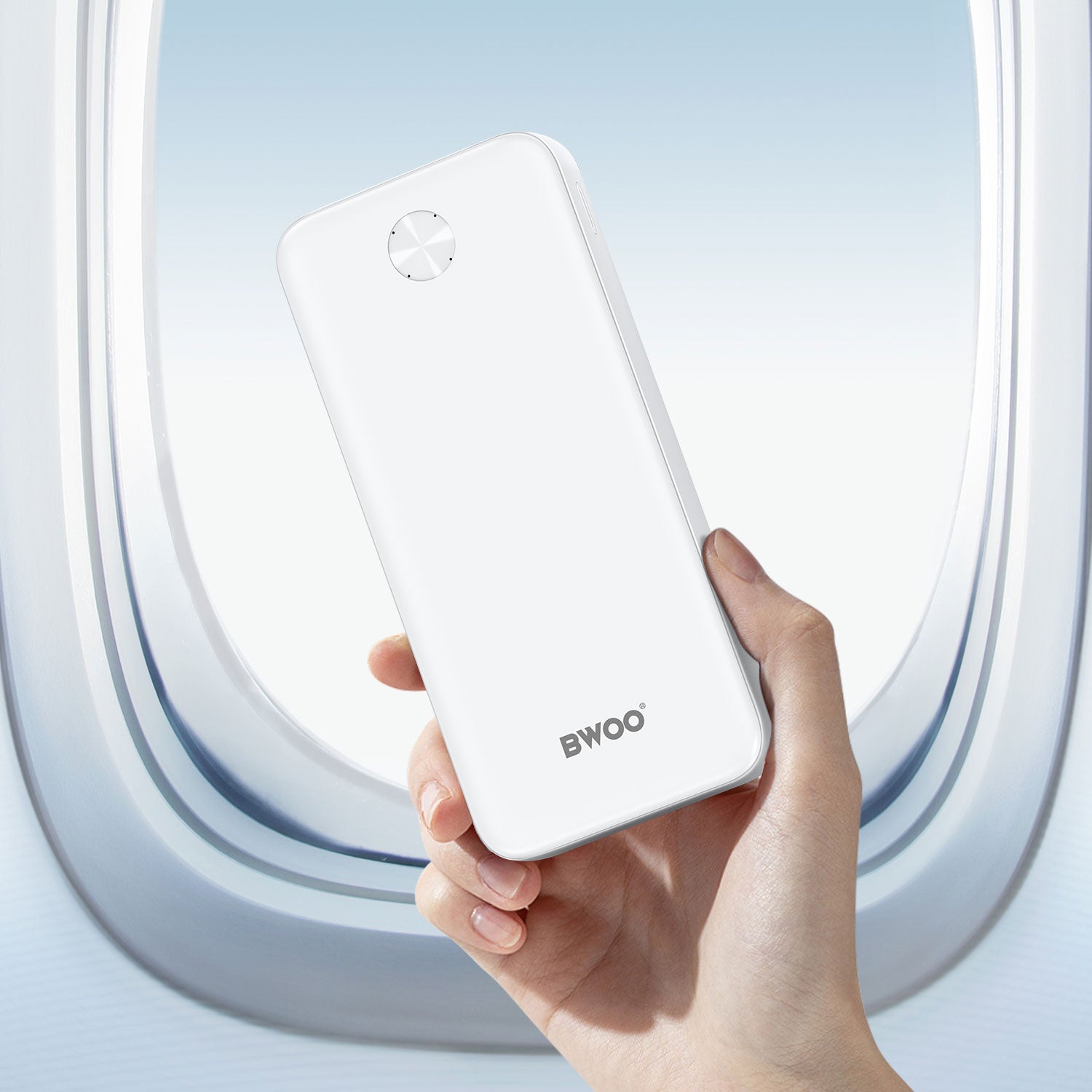 Bwoo 20000mAh Power Bank With LED Light Display