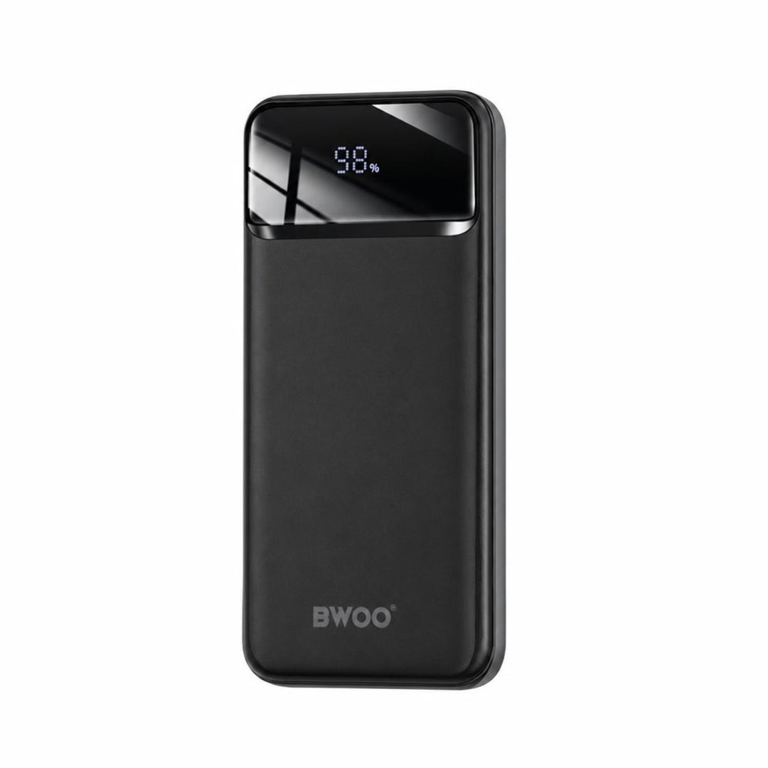 Bwoo 10000mAh Power Bank - Black (BO-P34)