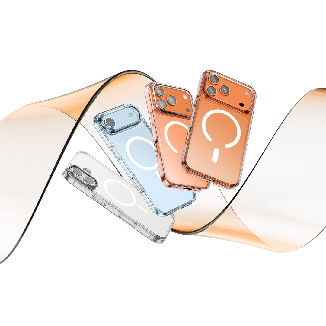 Bwoo Magnetic Clear Phone Protective Case - iPhone 17 Pro Max