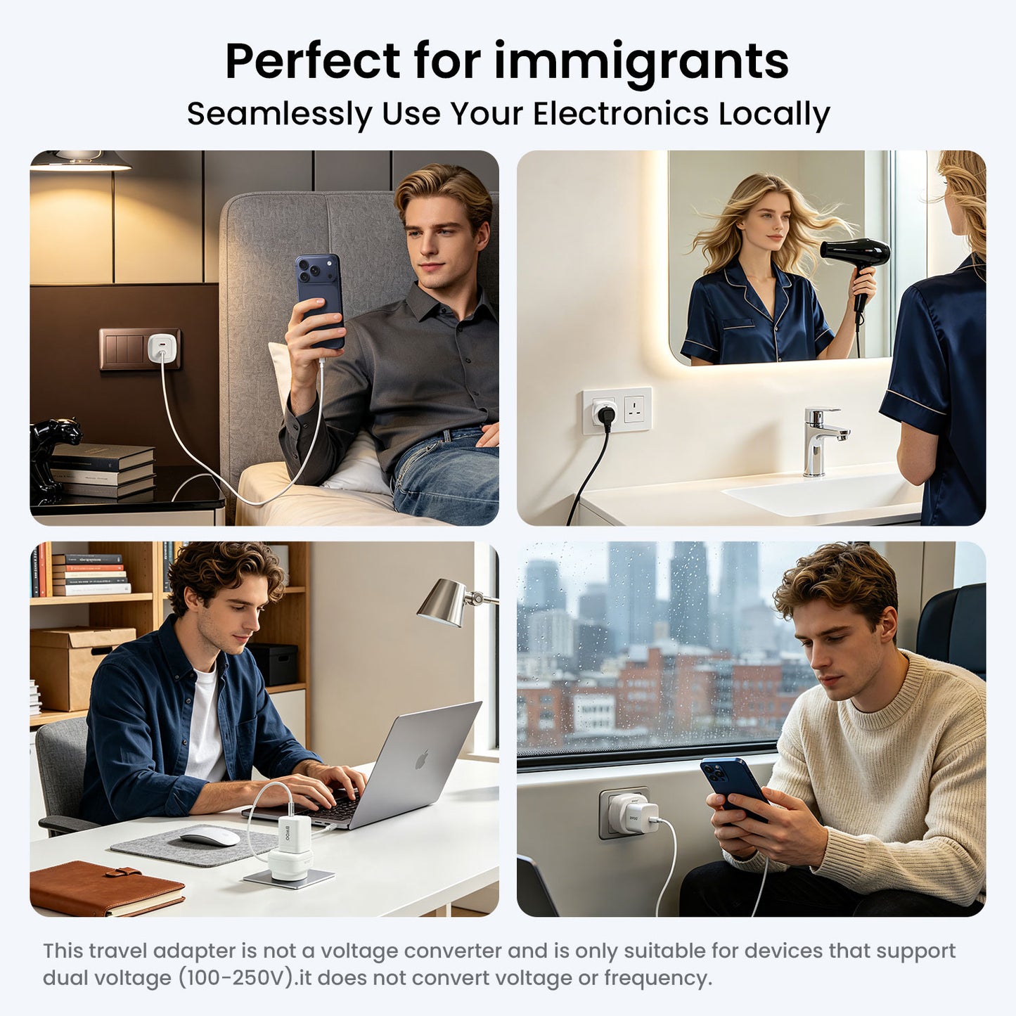 Bwoo UK Universal Travel Adapter