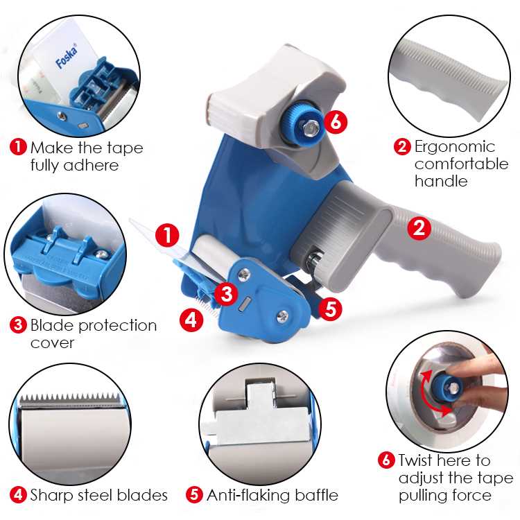 Foska Hand Held Tape Dispenser