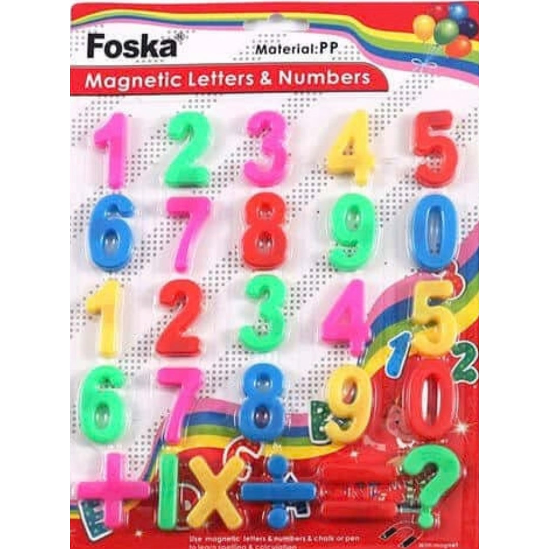 Foska Magnetic Numbers - 123