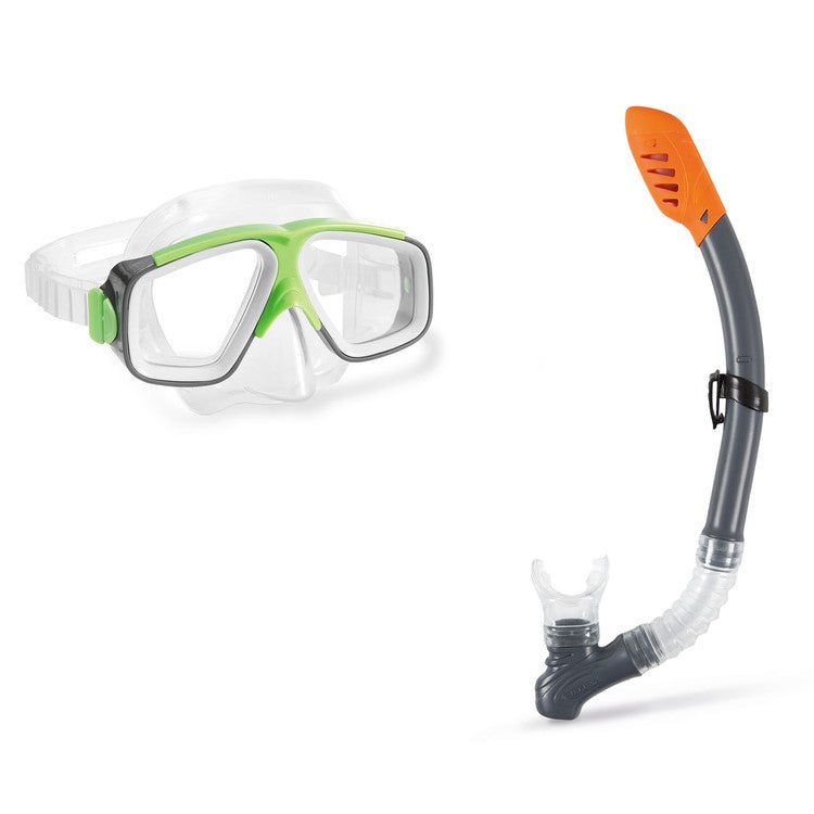 Intex AquaFlow - Swim Mask And Snorkel Set - Surf Rider