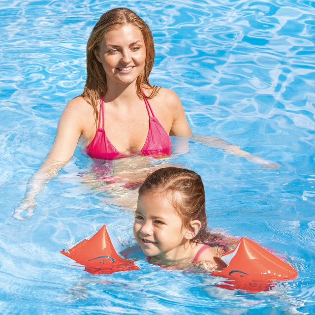 Intex Deluxe Inflatable Arm Band Floaties 30 x 15cm 6-12y