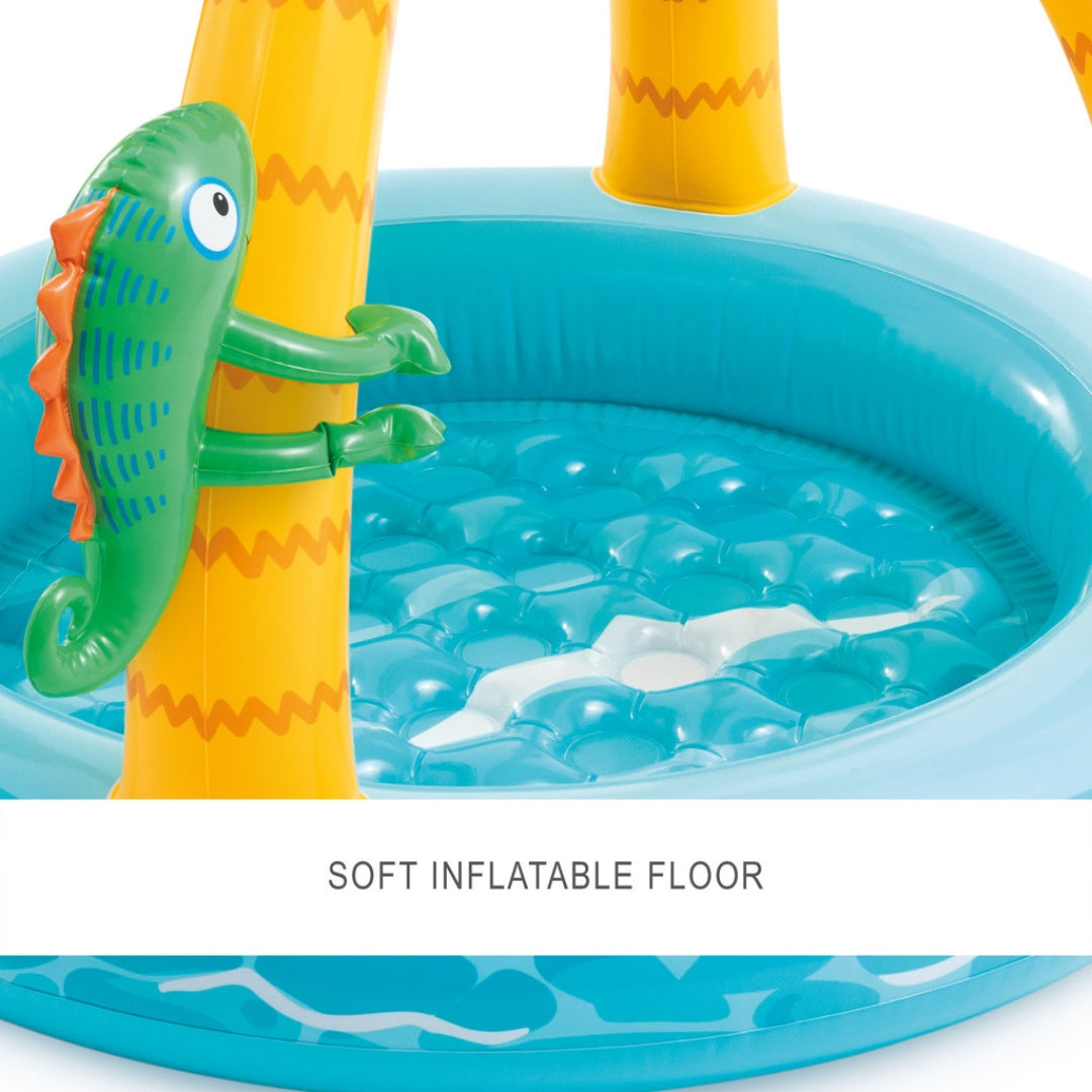 Intex Wet Set Collection - Inflatable Kiddie Pool 1.02m x 86cm - Tropical Island