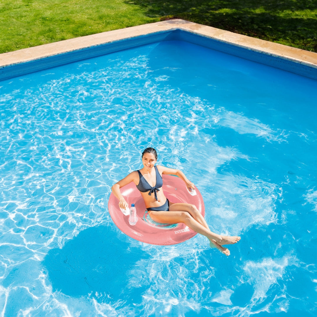 Intex Wet Set Collection - Sit 'N Lounge Inflatable Pool Float 1.19m x 1pc Assortment