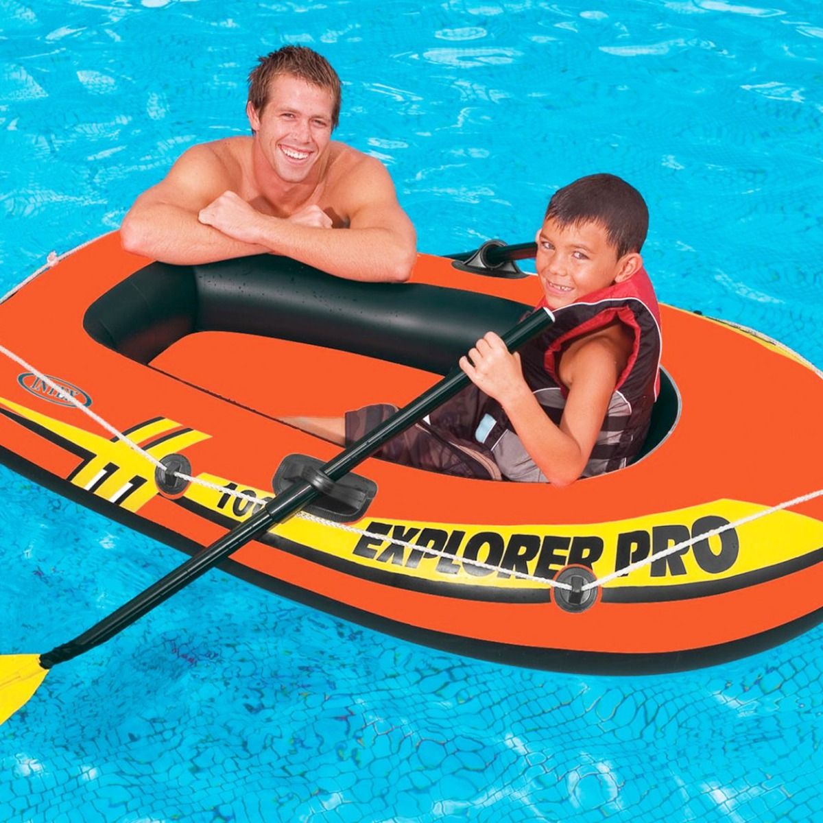 Intex Inflatable Boat 160 x 94 x 29cm - Explorer Pro 100