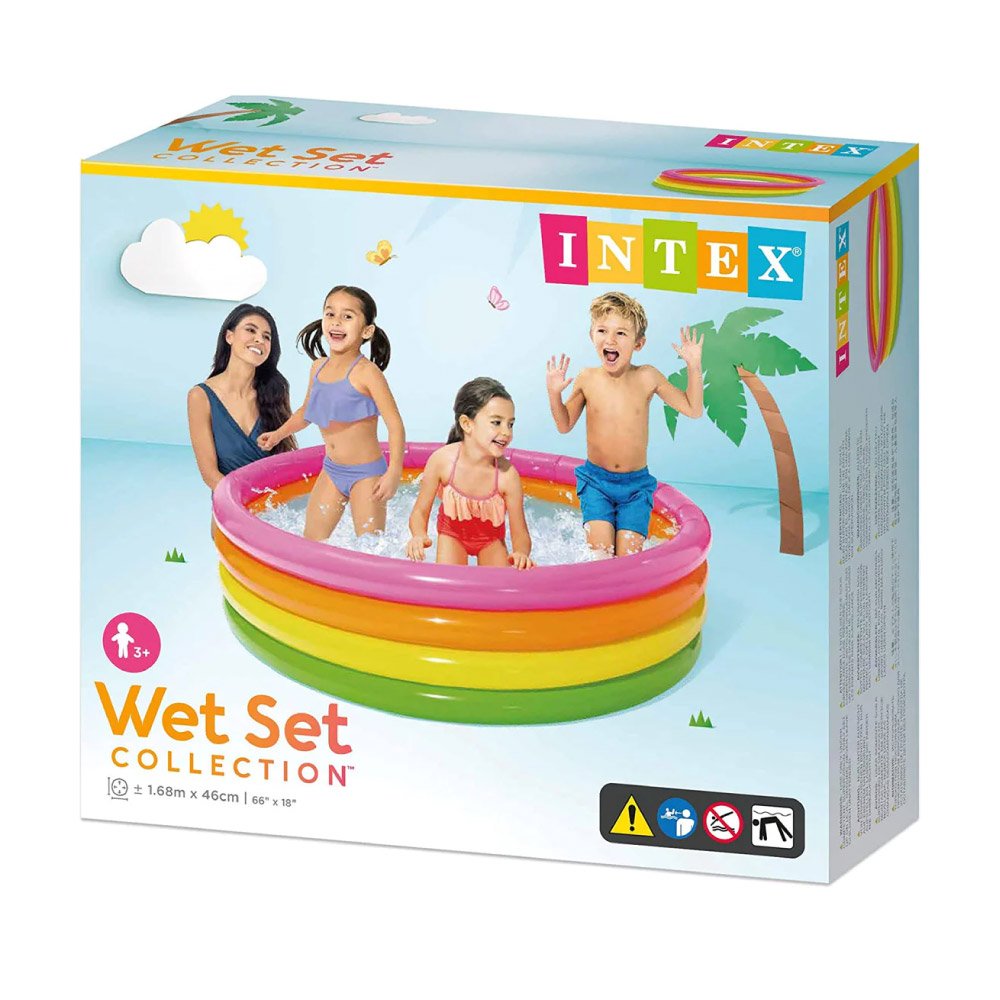 Intex Swimming Pool 168 x 46cm 3+ Years